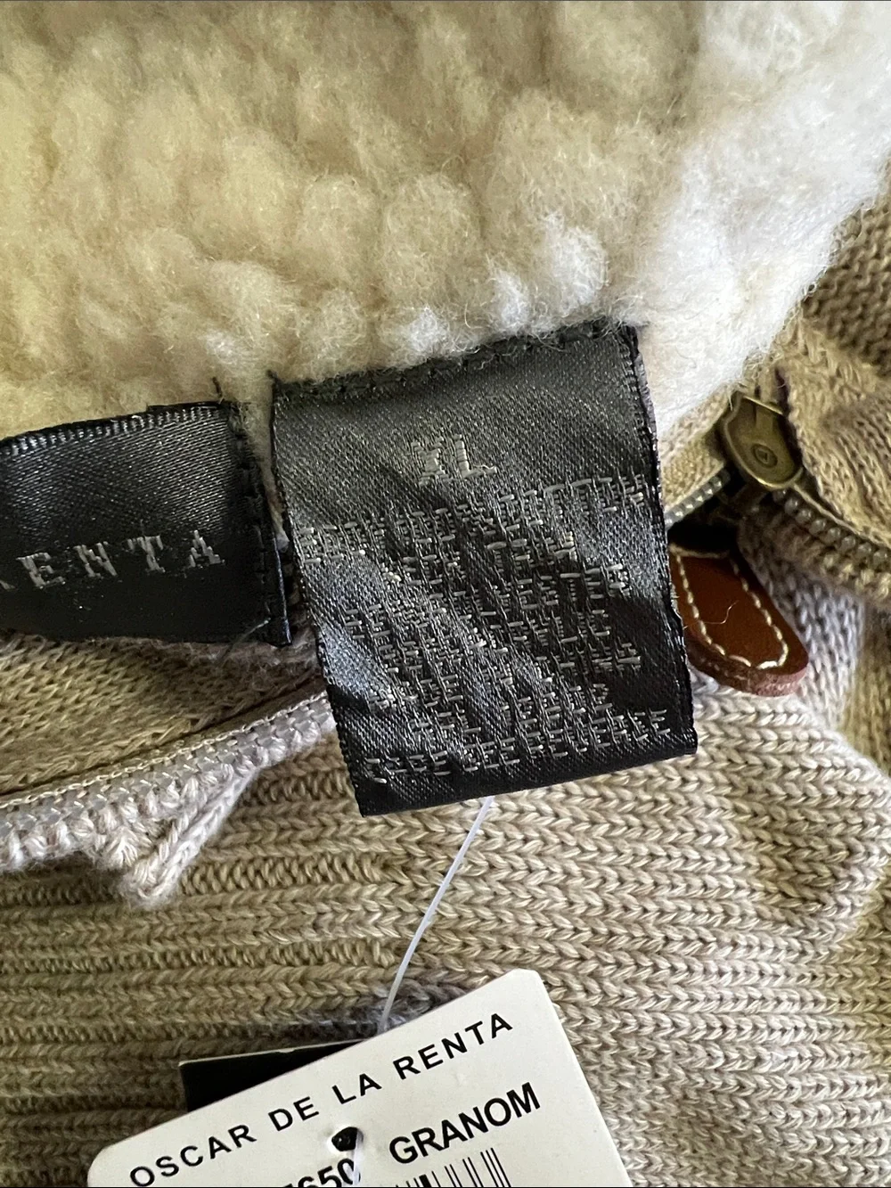 Oscar de la Renta men’s pullover sweater from Macy’s